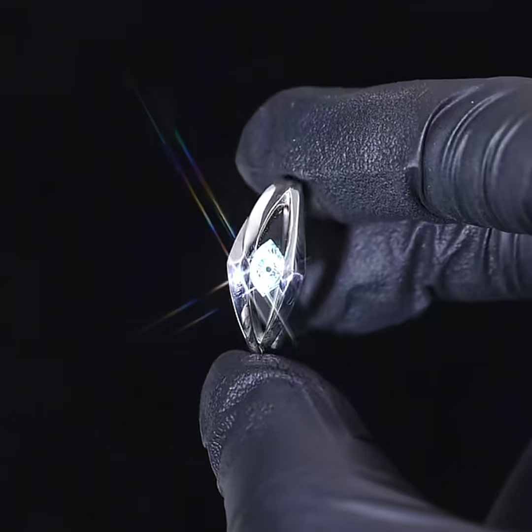 Jujutsu Kaisen Blue-eyed Character Alloy Ring - Adjustable & Unisex